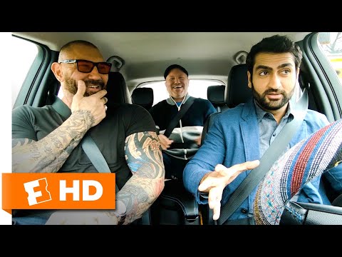 Kumail Nanjiani & Dave Bautista Are Alarmed By Crazy Drivers | 'Stuber' Interview