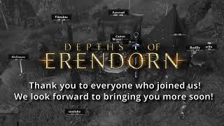 Our First Friends & Family Pre-Alpha Test Brought Erendorn To Life In The Hands Of Real Adventurers.