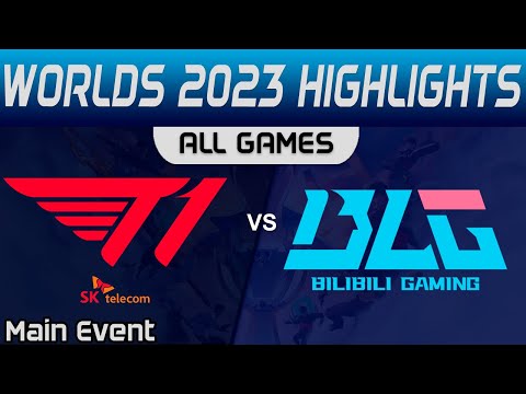 T1 vs BLG Highlights ALL GAMES R4 Worlds Main Event 2023 T1 vs Bilibili Gaming by Onivia