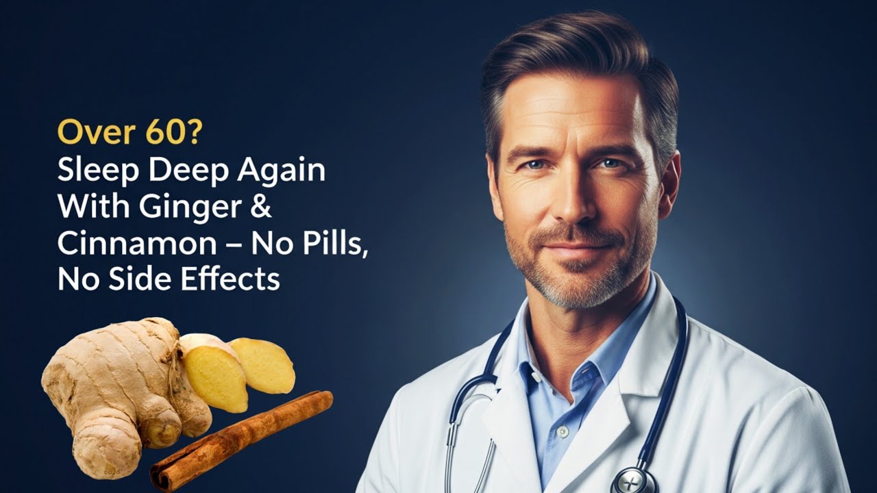 Over 60? Sleep Deep Again With Ginger & Cinnamon (No Pills, No Side Effects)