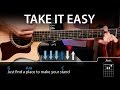 How To Play Take It Easy - Eagles On Guitar Easy Lesson
