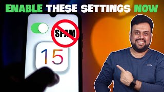 iOS 15.2 Settings - Block SPAM Calls, SCAM Calls, FRAUD SMS on iPhone