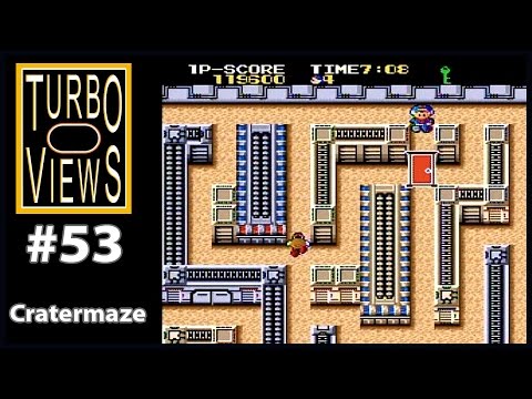 "Cratermaze" - Turbo Views #53 (TurboGrafx-16 / Duo / Wii game REVIEW!)