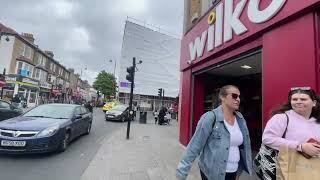 🇬🇧 East London walking Tour - 2023 East Ham High Street   (4K)