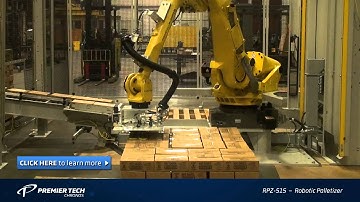 Palletizer | Robotic Palletizer for boxes (RPL-1112, Formerly RPZ-515)