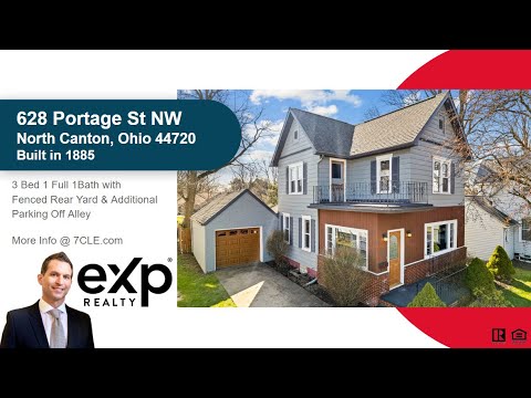 628 Portage St NW North Canton OH Video Tour