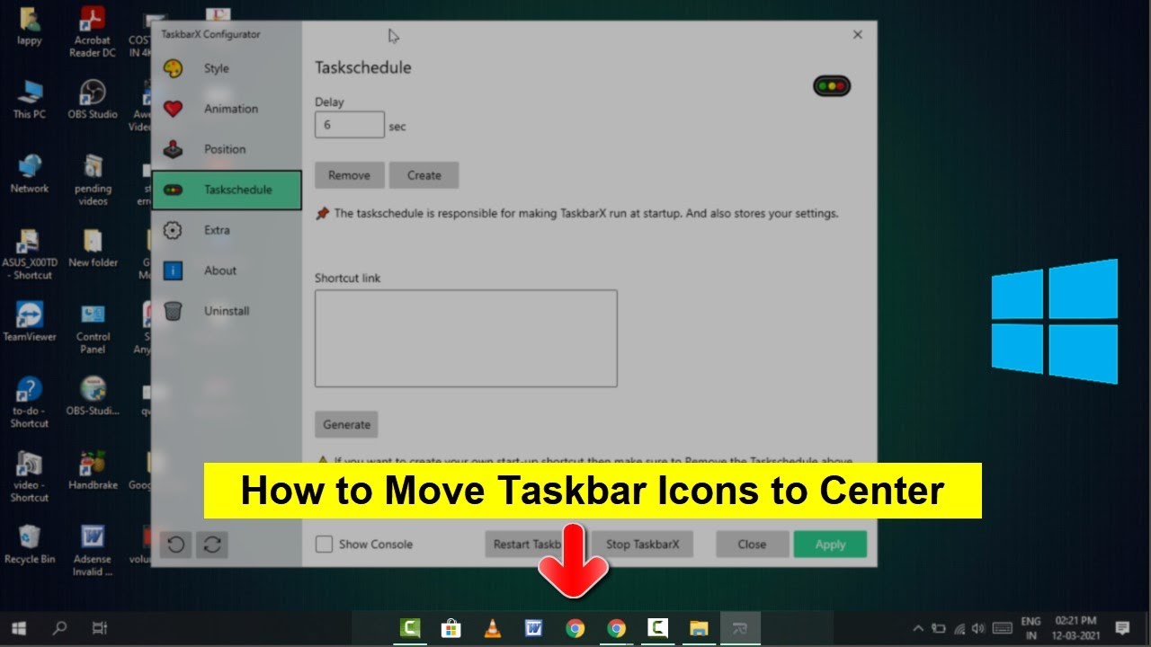 How To Center Taskbar Icons In Windows 10 Bouncegeek - Vrogue