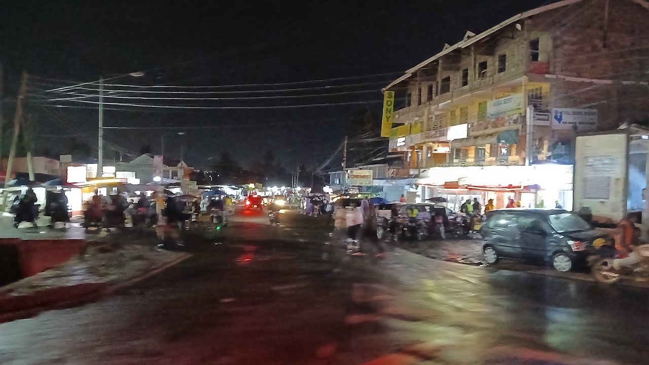 Evening rush And rain's in Nairobi city kenya