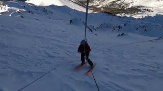 Man Gets Pulled Uphill by Paraglide While Sledding on Snow-Covered Mountain by Jukin Media 1,978 views 2 years ago 57 seconds