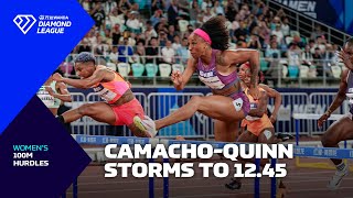 Jasmine Camacho-Quinn edges Devynne Charlton in Xiamen 100m hurdles - Wanda Diamond League 2024