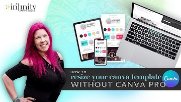 How to Resize Your Canva Template Without Canva Pro | Canva Tutorial