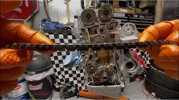 Diy timing chain,chain guides and tensioner replacement on a Jdm K20A Type R engine #kswap#kseries