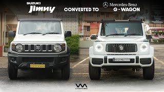 Introducing world's first 5 door jimny converted to G-Wagon by VM CUSTOMS, Mangalore.