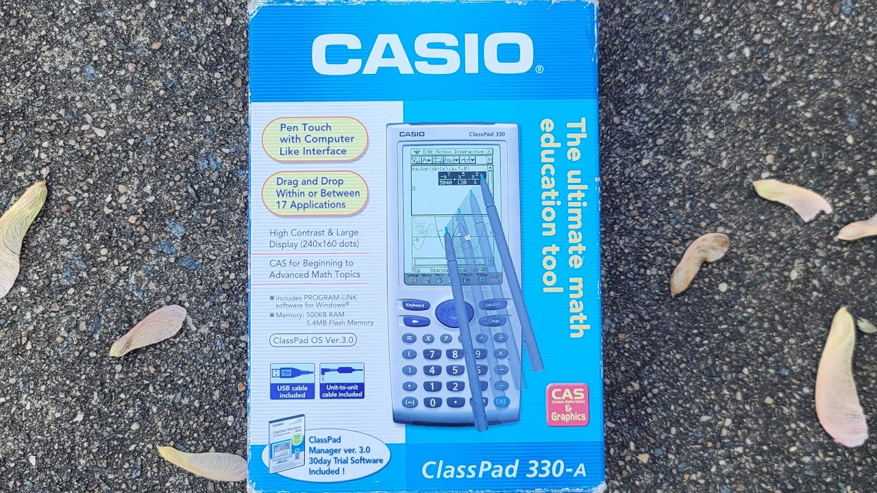 Casio classpad 330 unboxing - YouTube