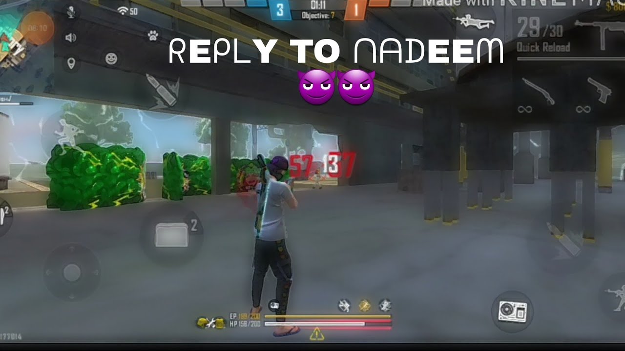 Reply to nadeem😈😈 || nadeem Challenged me for 1v1 Custom || Must watch ...