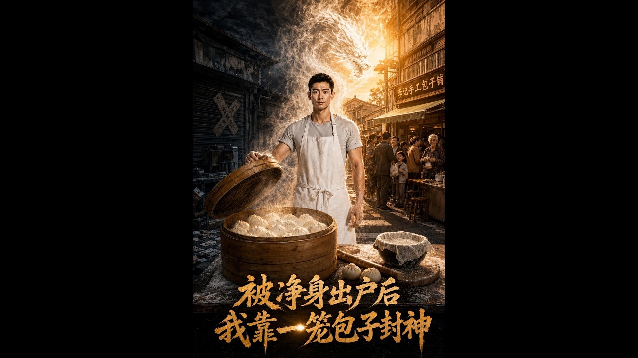 【一口气看完】《被净身出户后，我靠一笼包子封神》#短剧 #AI短剧 #逆袭 #drama #爽剧 #鲨鱼先生