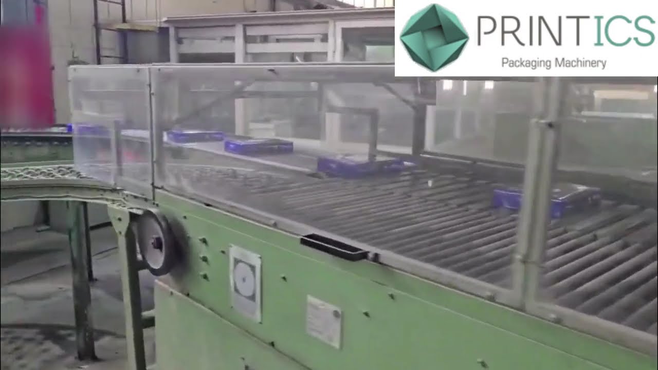 PRINTICS VIDEO E.C.H WILL SHEETING LINE WITH PACKER AND PALLETIZER, YEAR 1999 - U48580126