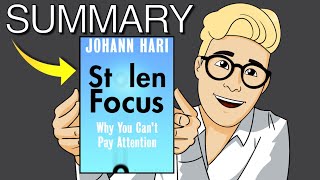 Stolen Focus Summary (Animated) — Why Your Attention Span Sucks & How To Regain Your Concentration 🧠