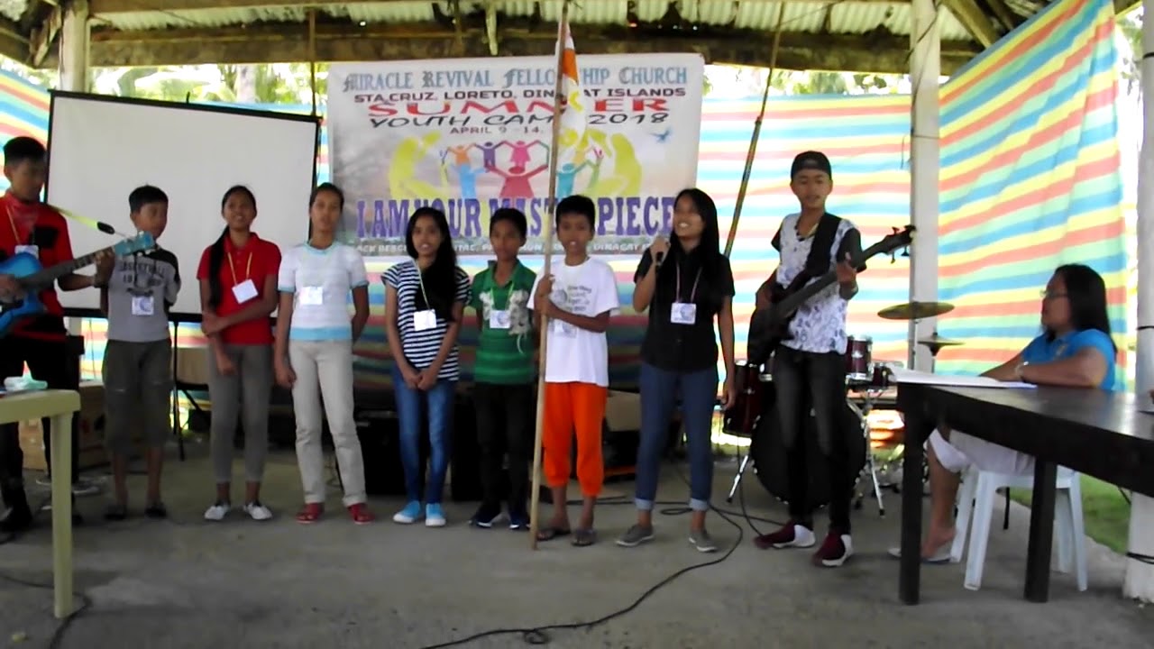 MRFC SUMMER YOUTH CAMP DAY 2 Singing Contest Group Sinai - YouTube
