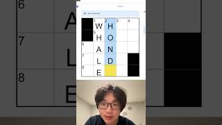 Solving the mini in 9 seconds - Jul 25 #crossword #crosswords #puzzle #nytmini #speedrun