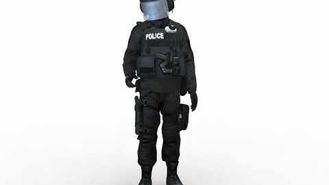 SWAT/SEK tactical unit 3d model by Rocketbox Libraries #m157 talk