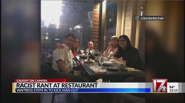 Waitress steps in to kick out racist customer