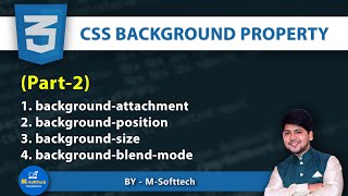 Background-attachment, position, size,- CSS3 tutorial in hindi | CSS background Properties part-2