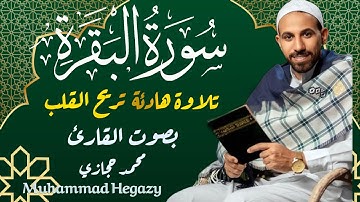 سورة البقره تلاوة هادئة تريح القلب بصوت القارئ محمد حجازي Muhammad Hegazy  Surah Al-Baqarah
