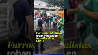 Furros mundialistas ROBAN MIRADAS en las calles de la CDMX