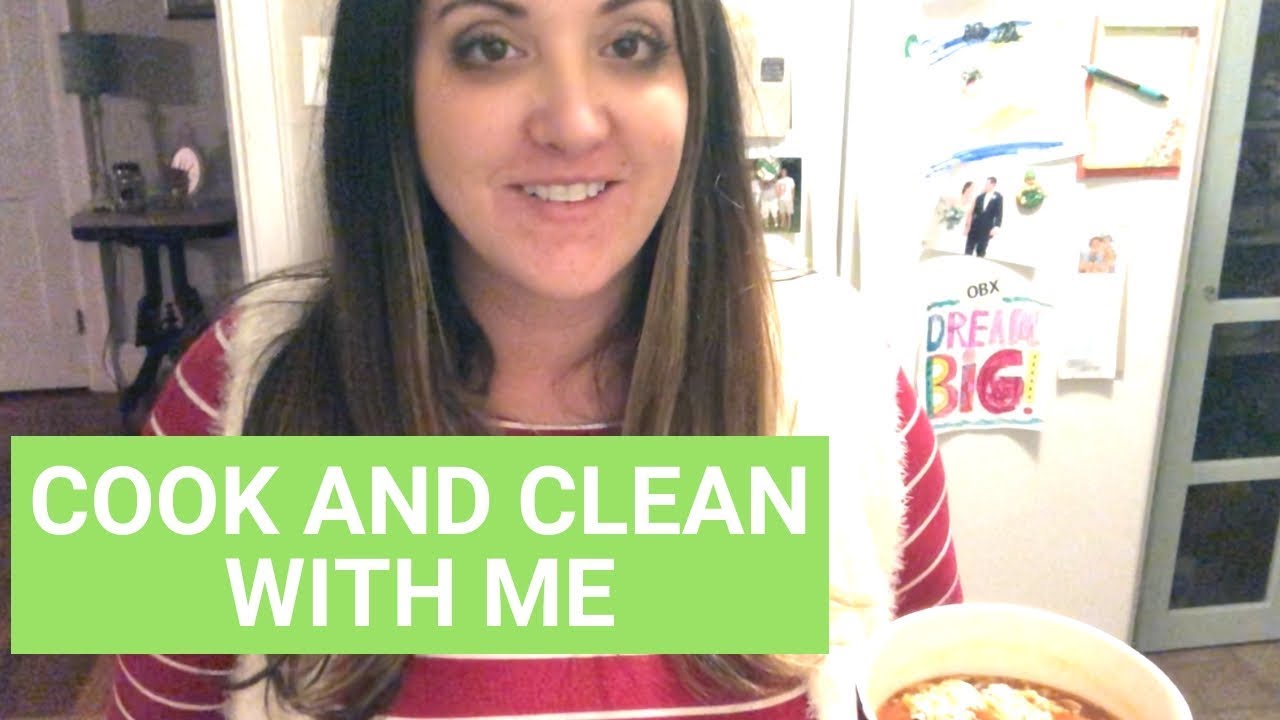 Cook and Clean With Me | Mediterranean Diet | February - YouTube