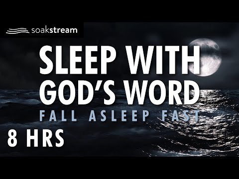 SOAK IN GOD&rsquo;S PROMISES BY THE OCEAN | SLEEP WITH GOD&rsquo;S WORD | 100+ Bible Verses For Sleep