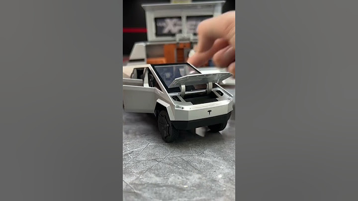 Tesla cybertruck diecast model toy car