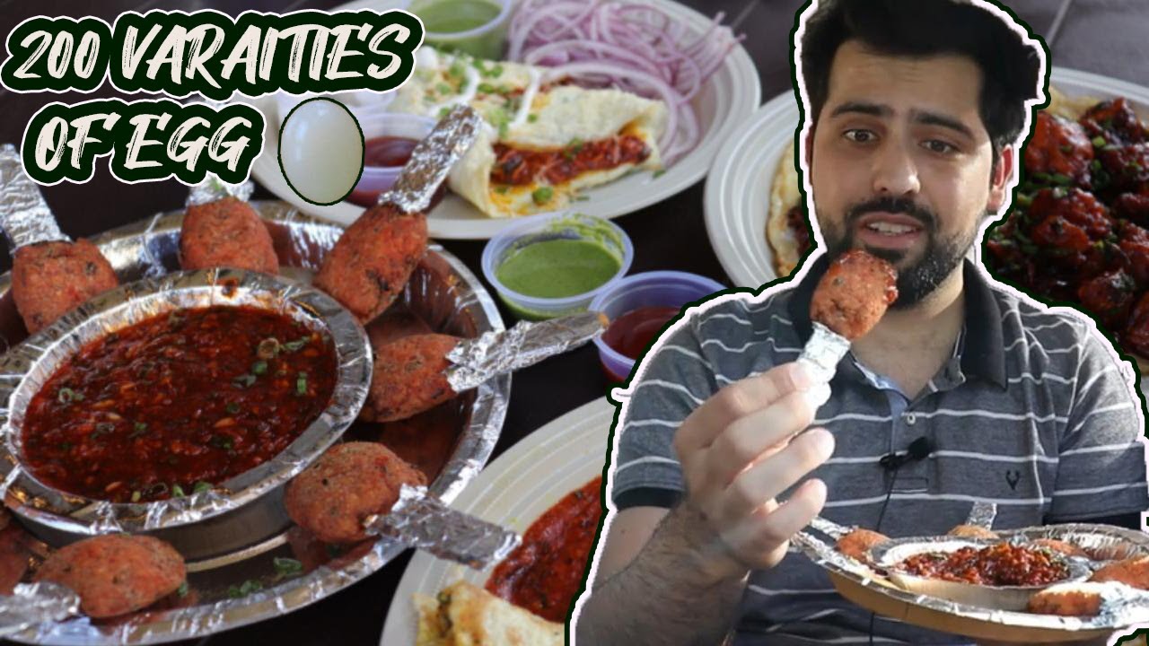 200 Varieties of Egg in East Delhi || Unique Delhi Food - YouTube