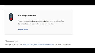 Message blocked screenshot 4