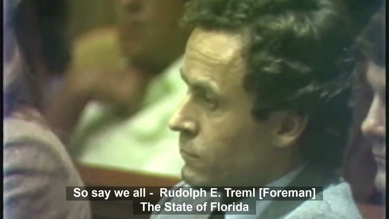 (HD W/Subtitles) Ted Bundy Full Verdict July 24, 1979(starts @