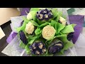 Beautiful Flower Bouquet Cupcake Buttercream Frosting
