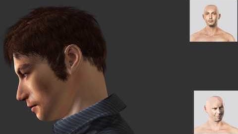 HD Face  by Crazy Talk 8 just for test