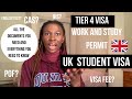 HOW TO APPLY FOR 🇬🇧 STUDENT VISA / TIER 4 VISA AND ALL DOCUMENTS NEEDED