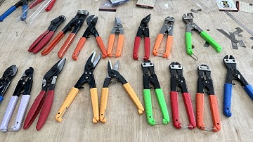 17 loại kéo - kìm cộng lực mini MCC - Made in Japan