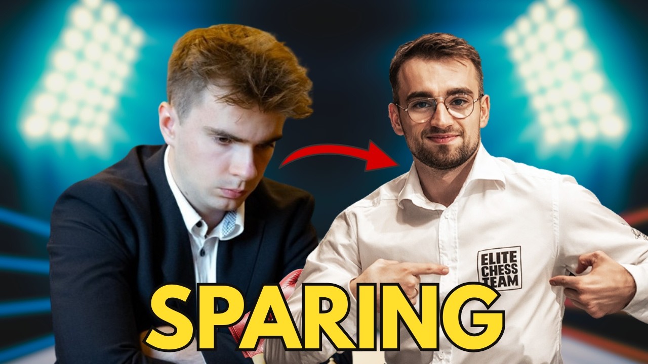 SPARING z ARCYMISTRZEM Marcinem Krzyżanowskim! @EliteChessTeam