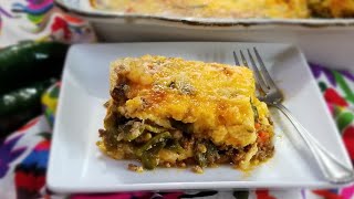 How to make CHILE RELLENOS CASSEROLE!  / STEP by STEP ❤