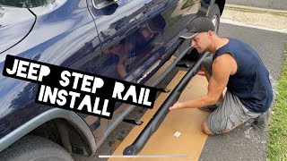 How to Install Side Step Rails 2011-21 Jeep Grand Cherokee -TAC Running Boards (full guide)