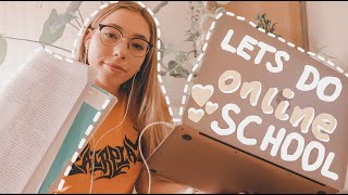 my online school morning routine in year 12 *quarantine edition*