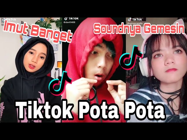 Tiktok Pota Pota | Tiktok Viral | Imut Banget #part1 class=