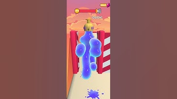 Blob Runner 3D Gameplay level 195 TalhaPro Best Hyper Casual Mobile Games Free Games #shorts