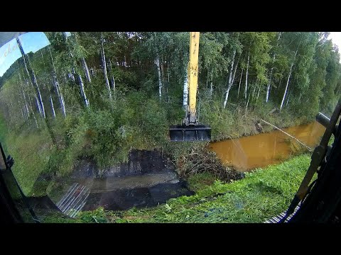 Бобры заблокировали магистральный канал