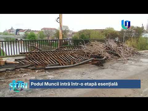 Podul Muncii intră într-o etapă esențială