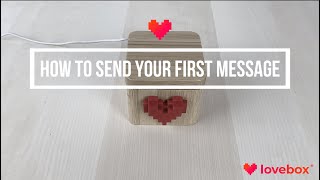 How to send your first message on the Lovebox? ❤️ screenshot 5