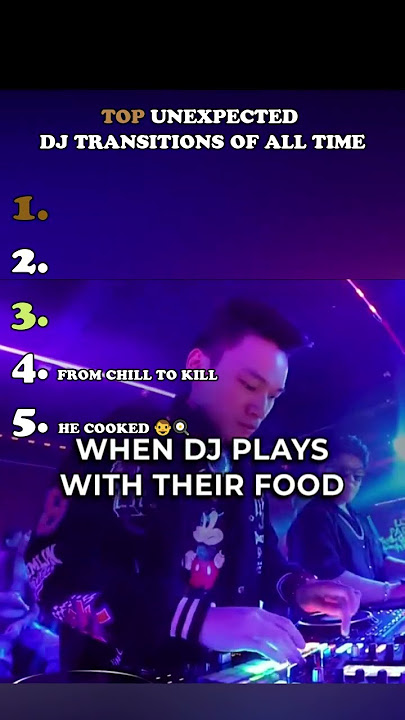 Top 5 Unexpected DJ Transitions of All Time | Mind-Blowing Mix Moments!