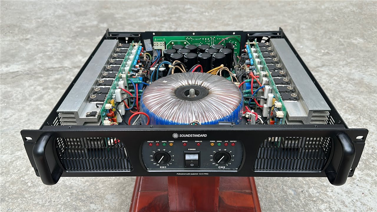 CỤC ĐẨY BÃI SOUNDSTANDARD CA 9 PRO- CHẤT MÁY SIÊU BỀN - Chất âm sang sáng
